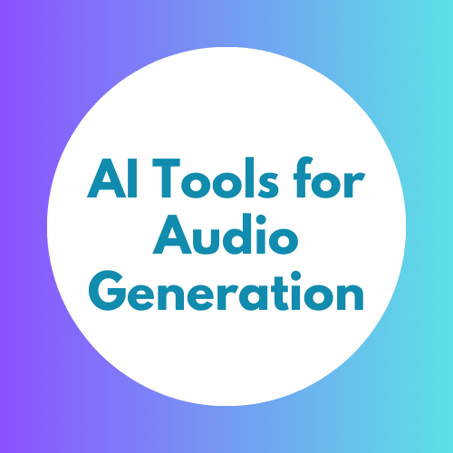 AI tools for Audio Generation by Kadir Khan Learning