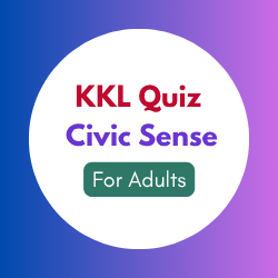 KKL-Quiz-Civic Sense for Adults